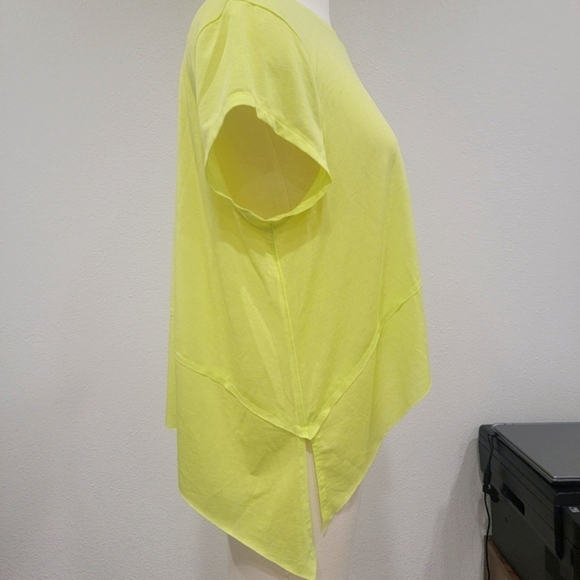 NWOT Free People Verbra Lemon, Tempo Top SZ L - Picture 5 of 12